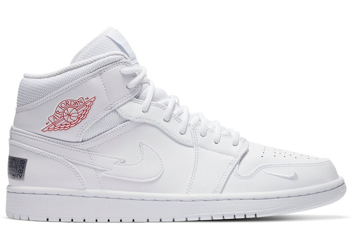 Air Jordan 1 Mid SE Nike Swoosh On Tour (2020)