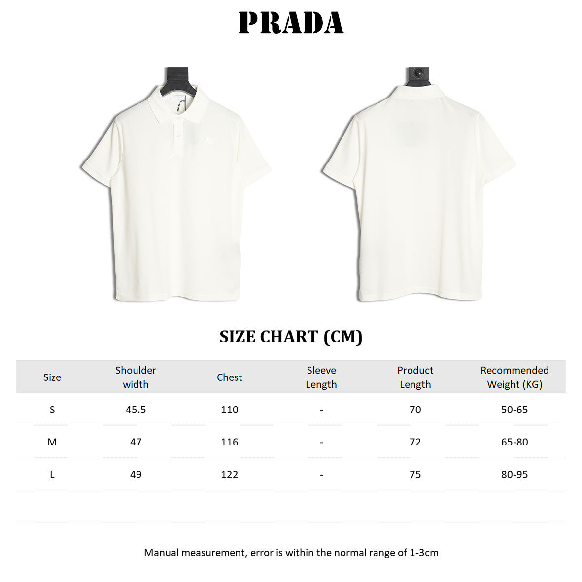 Pra*a prd short-sleeved polo shirt