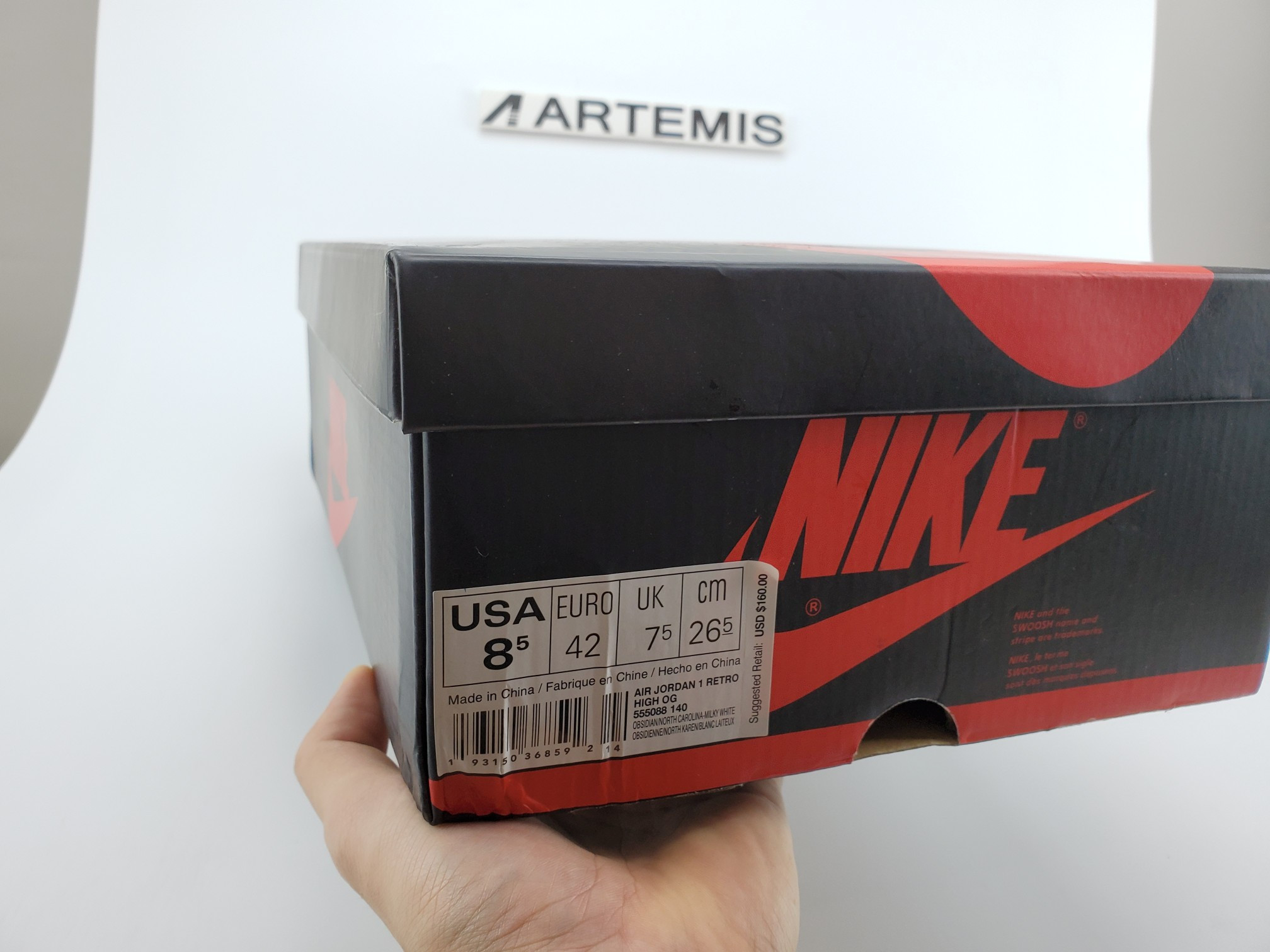 Air Jordan 1 Retro High  "Obsidian Blue"