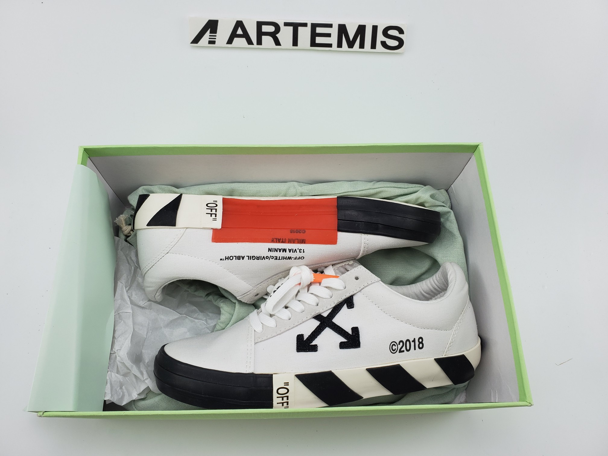 Off-White Vulc Low White