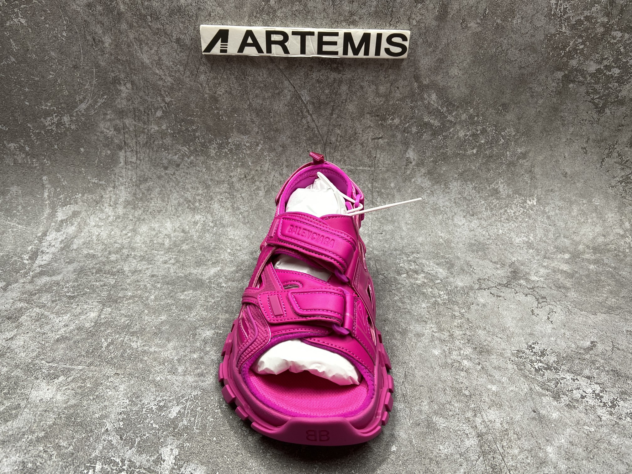 Balenciga Track Sandal Rose Bubble Gum