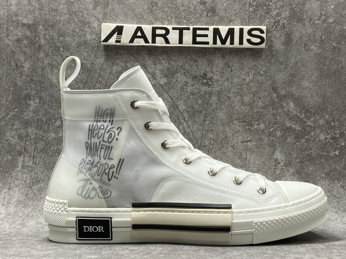 D*or b23 high top white