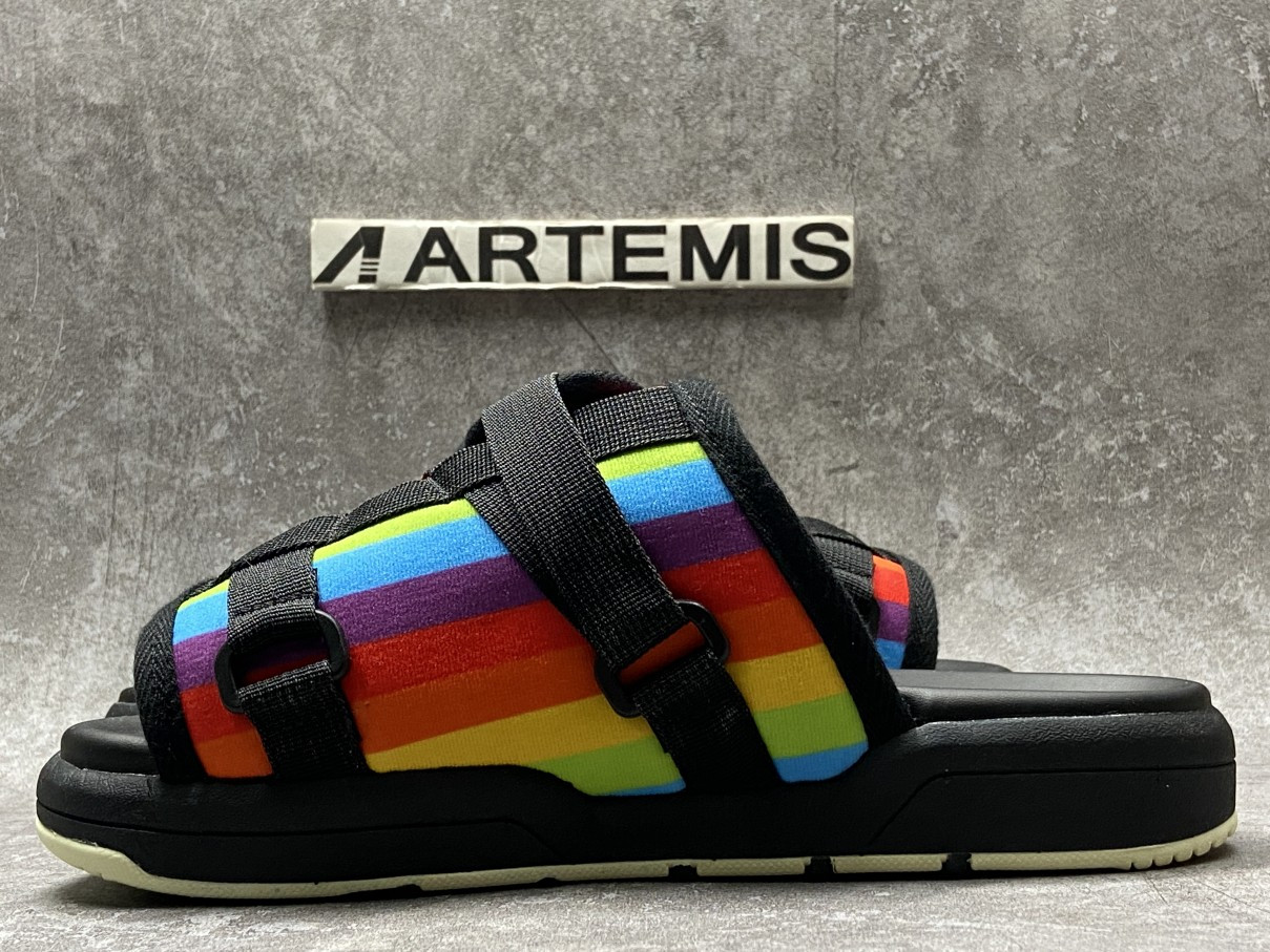 Visvim Christo Sandal Slipper Rainbow