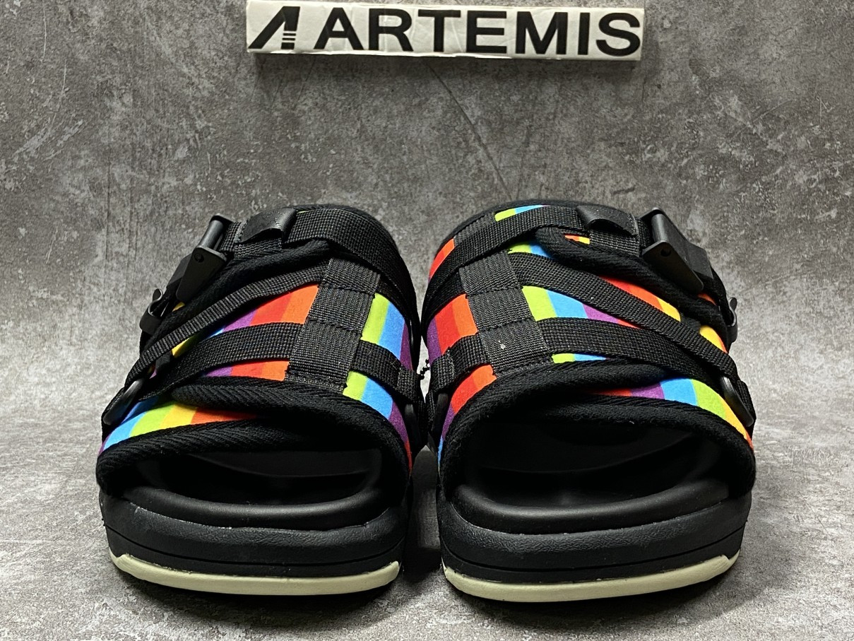 Visvim Christo Sandal Slipper Rainbow