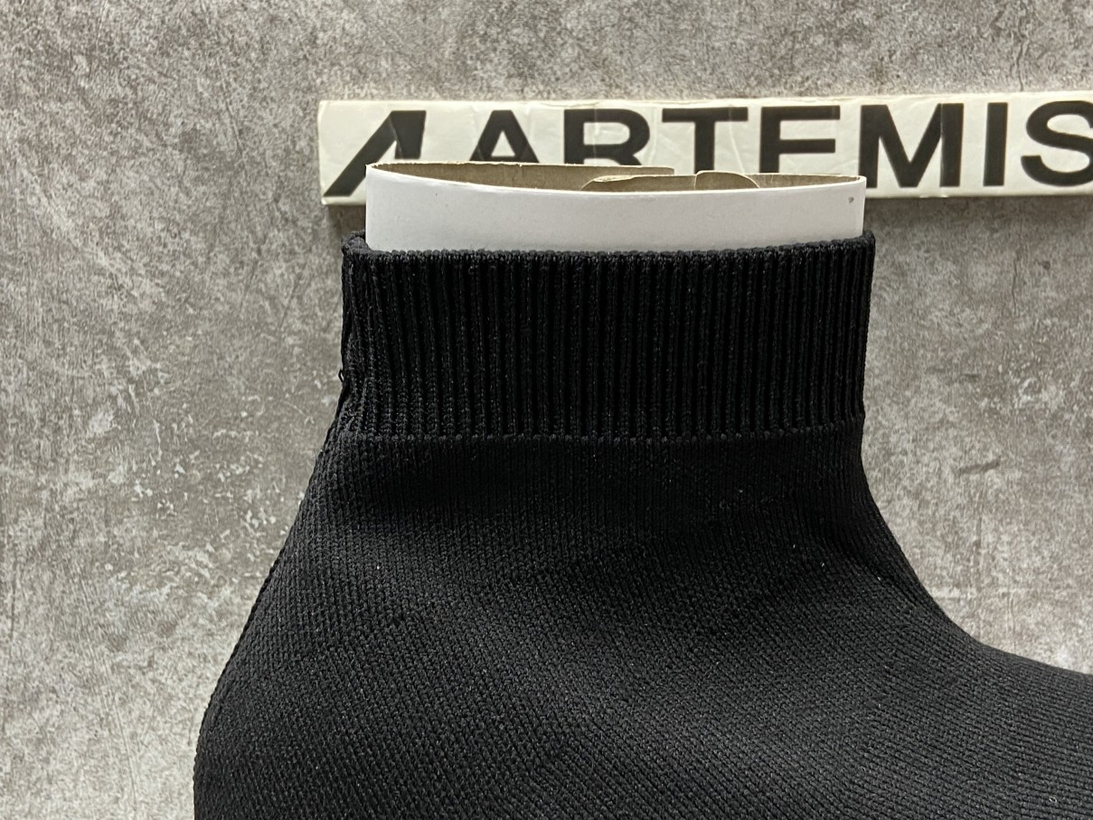 Balenciga Speed Trainer Clearsole Yellow Fluo