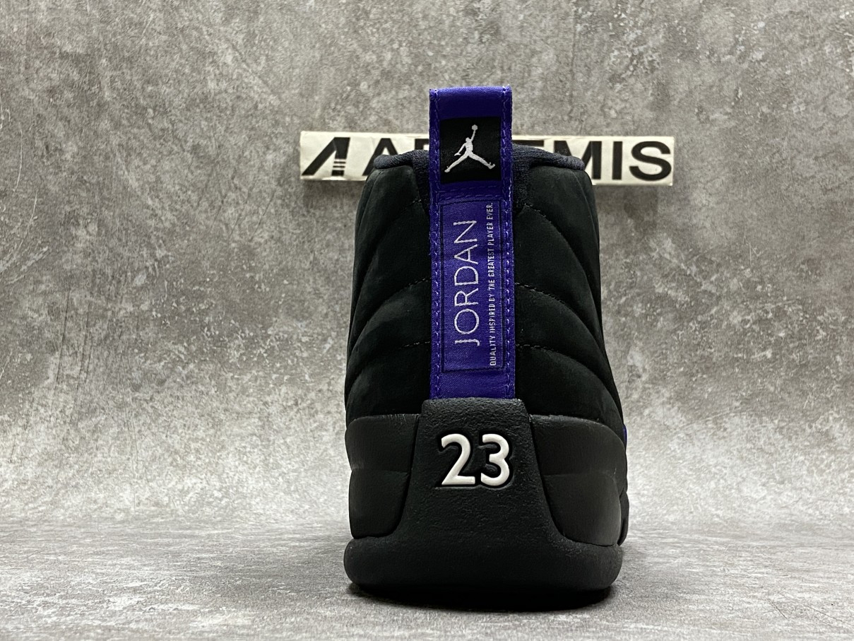 Air Jordan 12 Retro Black Dark Concord