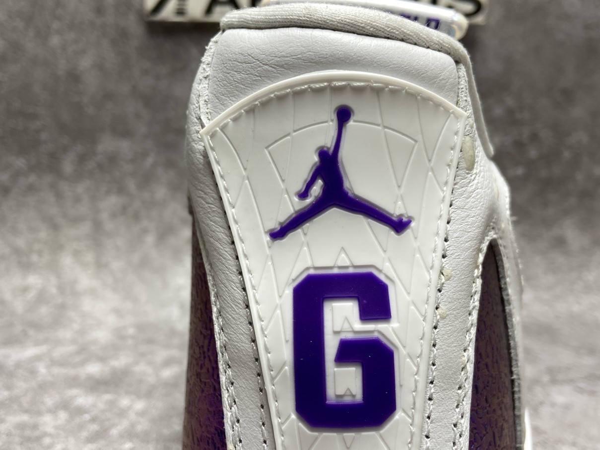 Air Jordan 14 White Purple