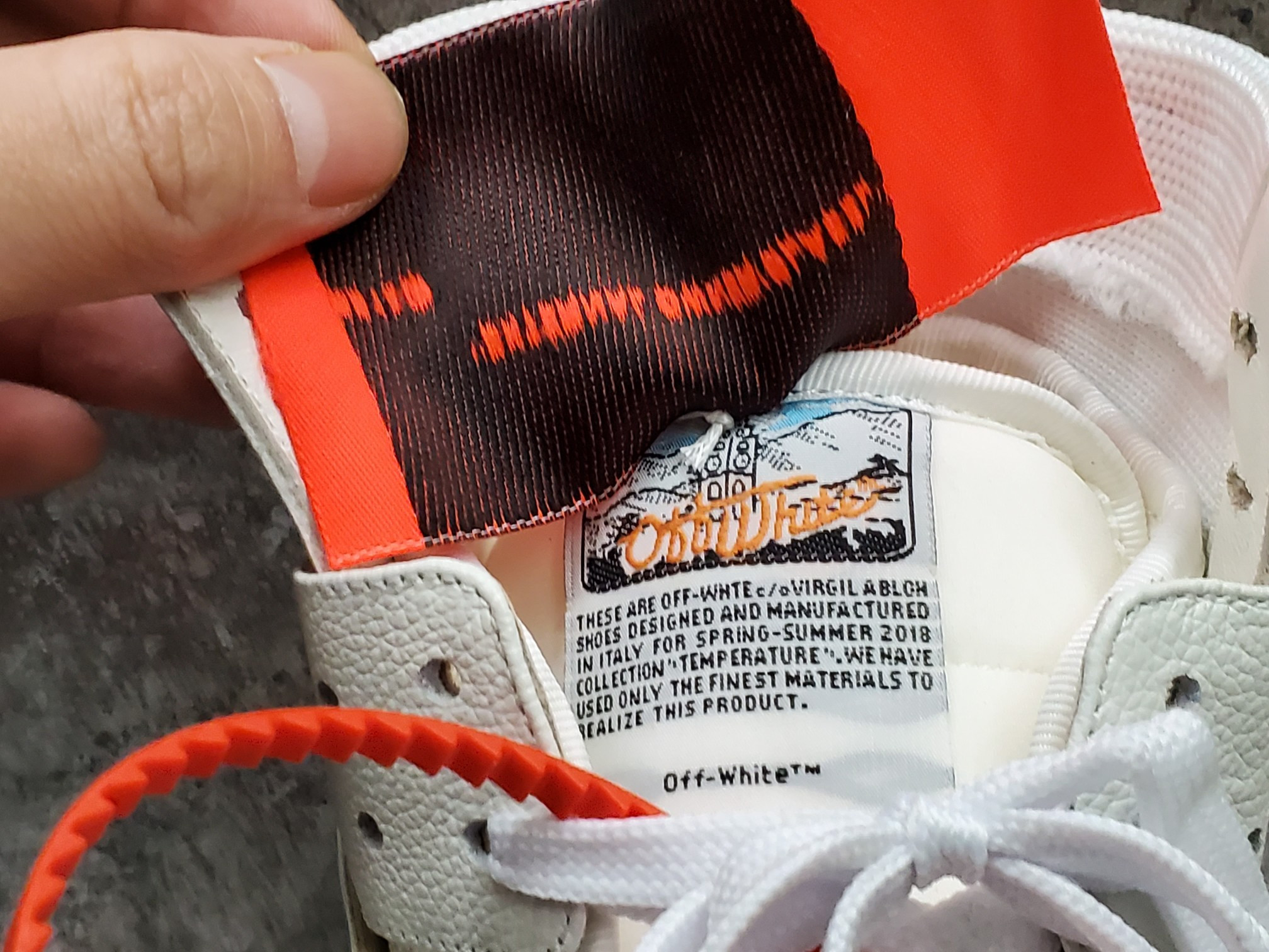 OFF-WHITE Off-Court 3.0 High White Grey