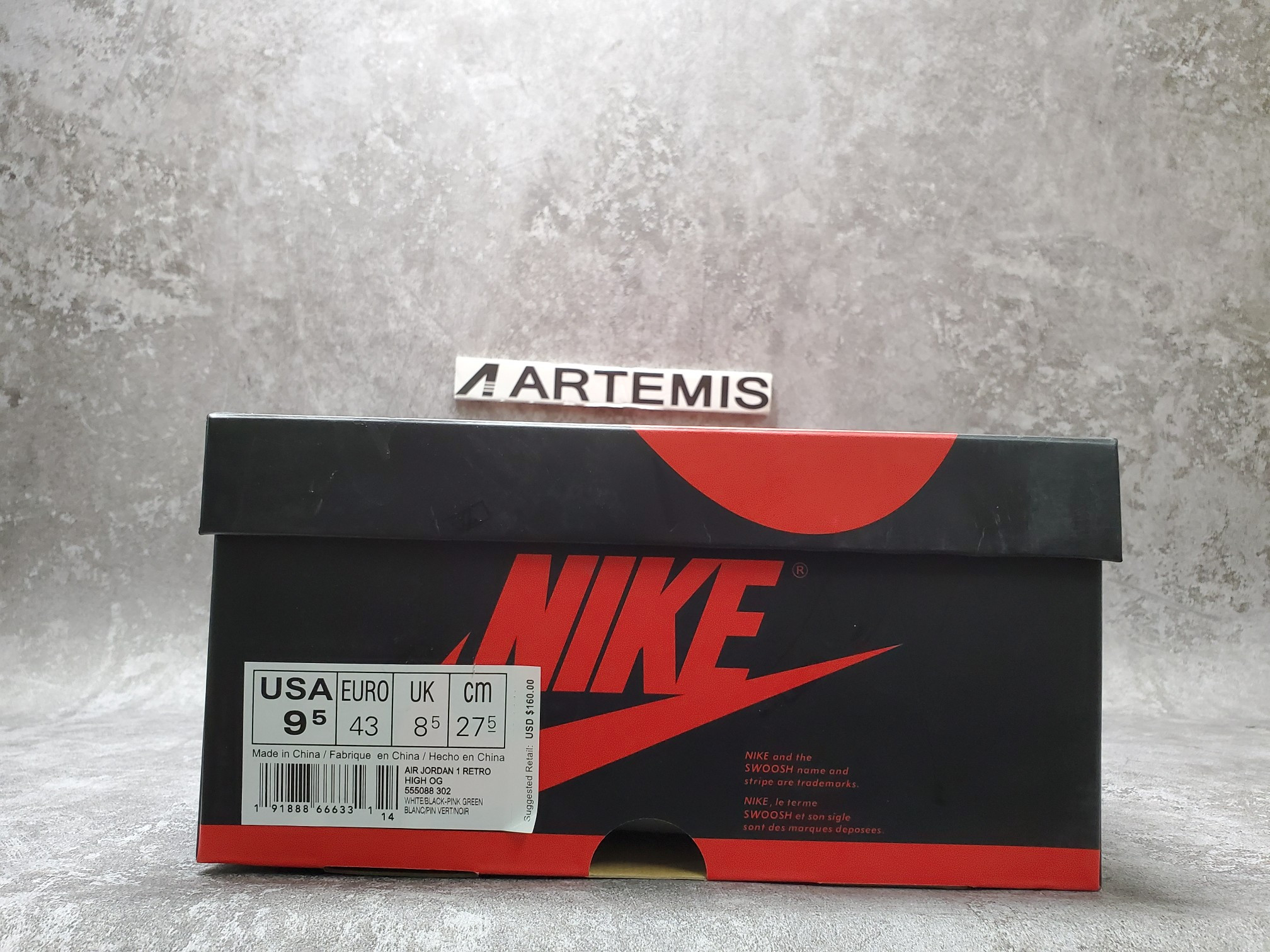 Air Jordan 1 Retro High Pine Green