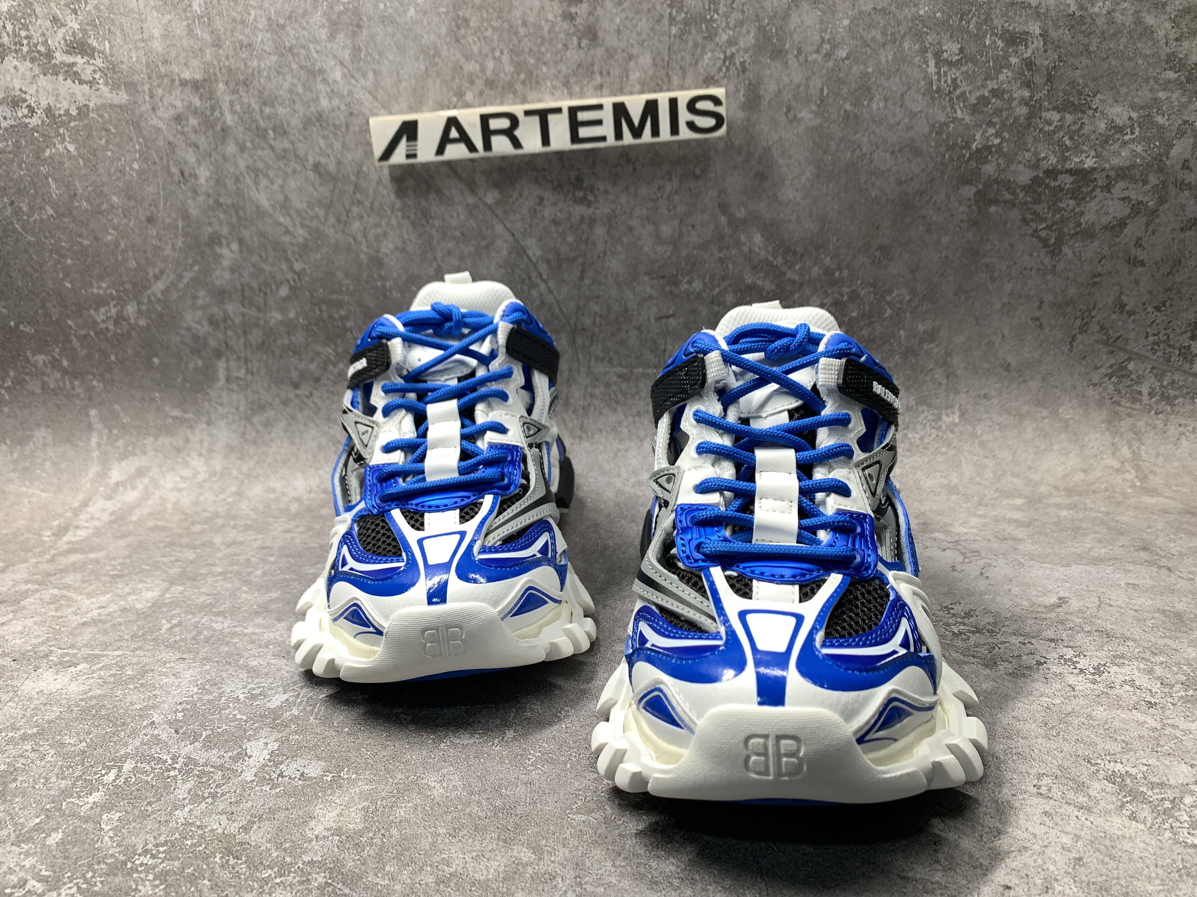 Balenciga TRACK.2 OPEN SNEAKER BLUE