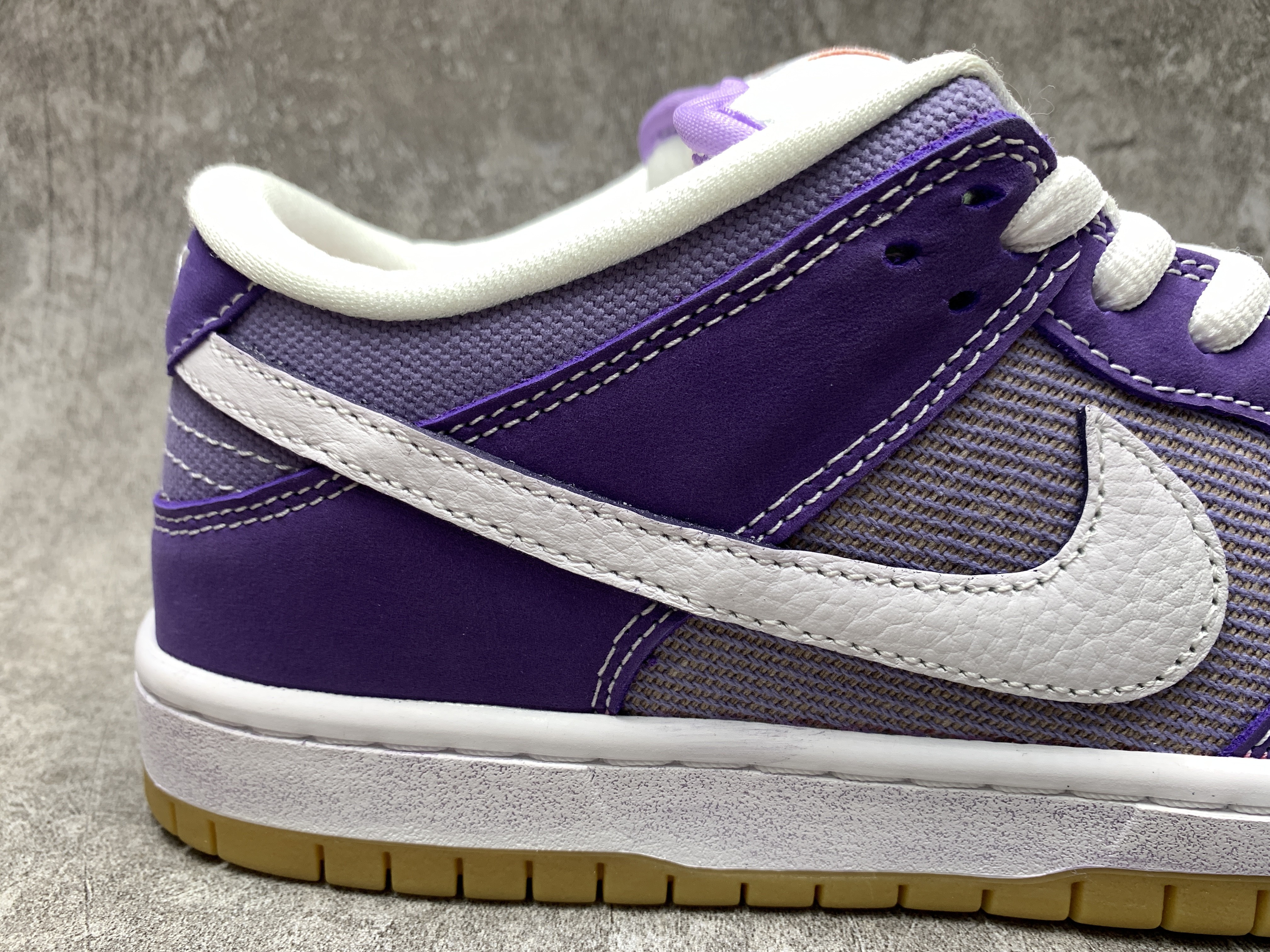 Nike SB Dunk Low Pro ISO Orange Label Unbleached Pack Lilac