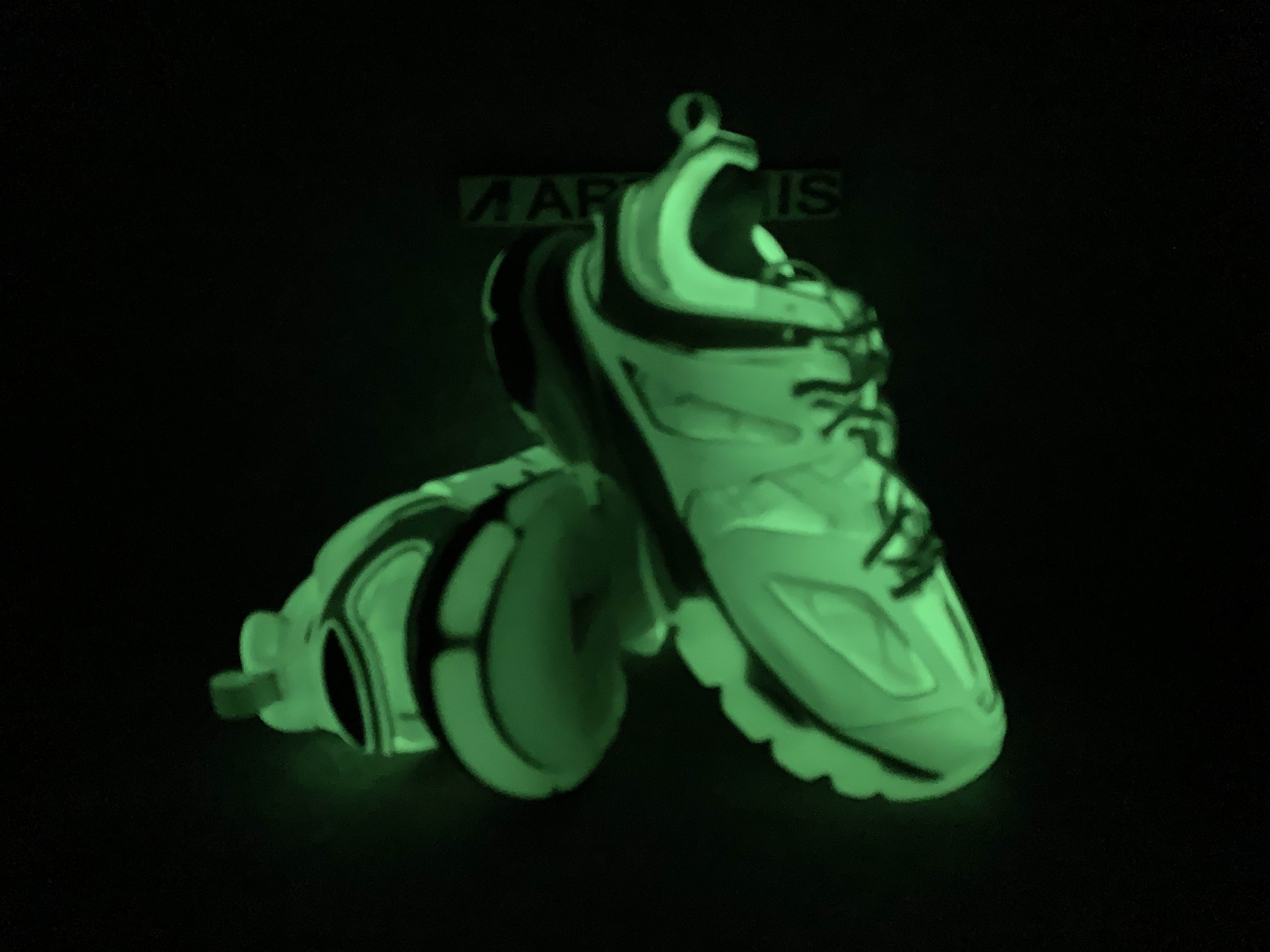Balenciga Track Glow In Dark Sneaker