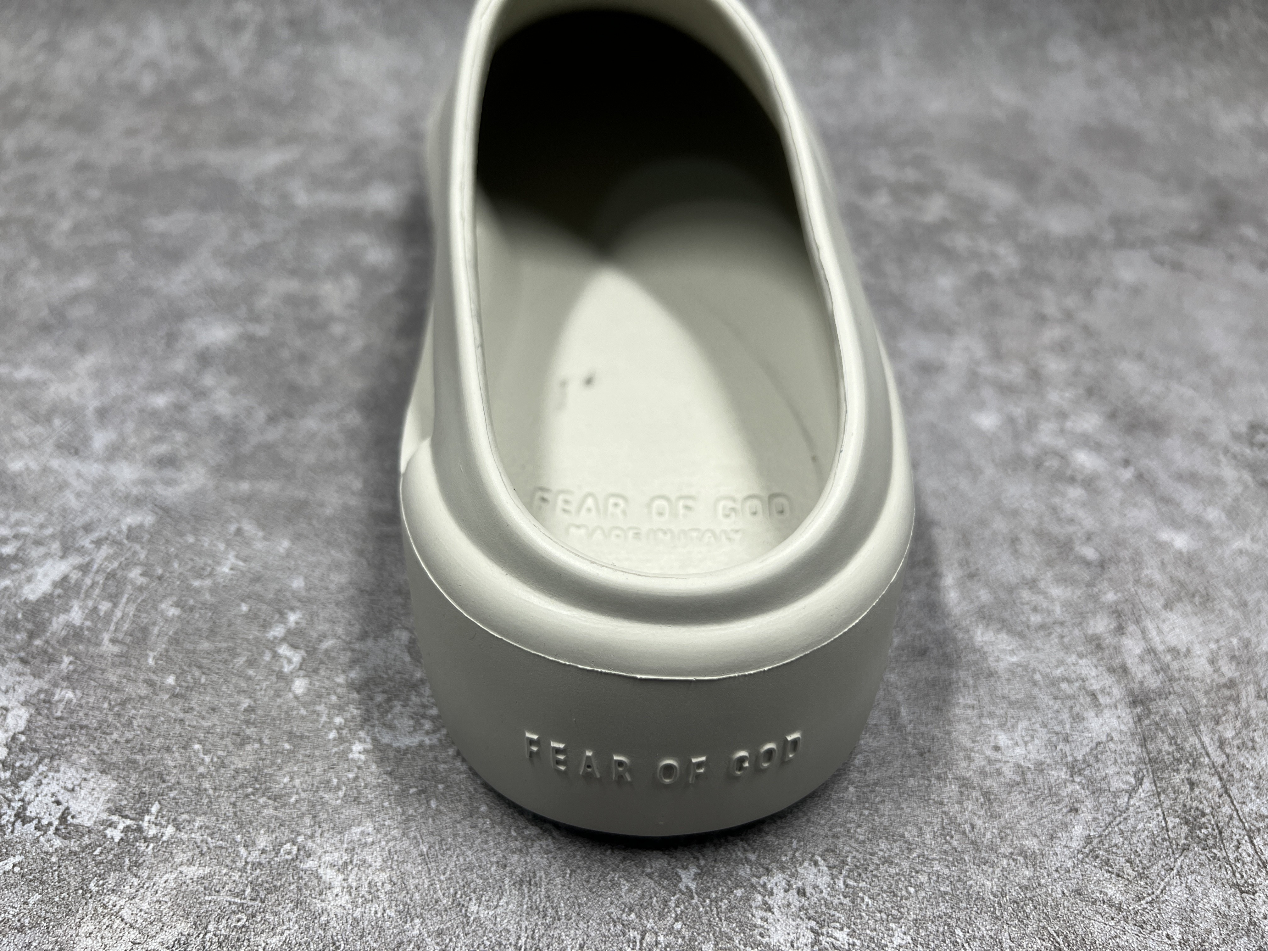 Fear Of God California Backless Slip-On Concrete