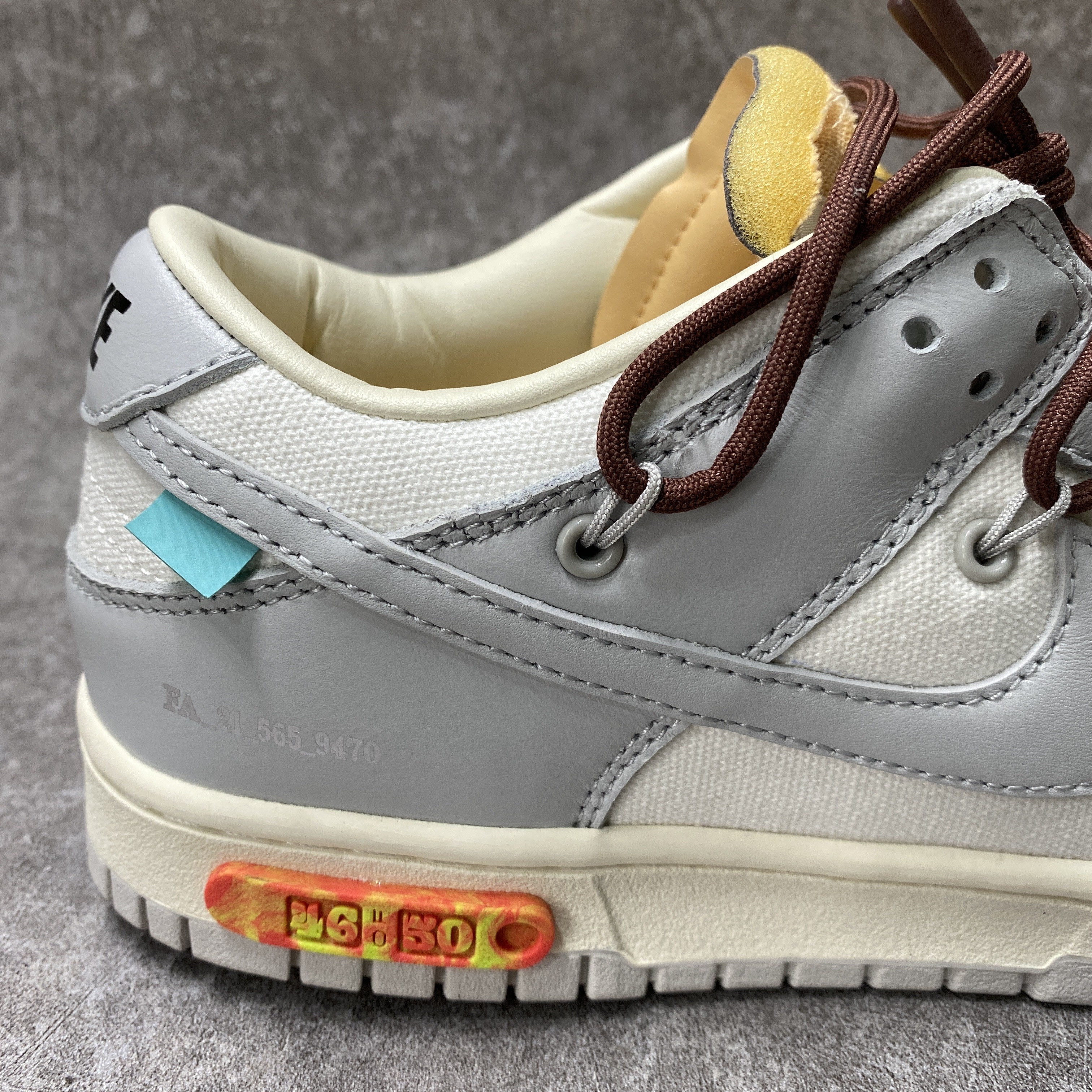 Nike Dunk Low Off-White Lot 46