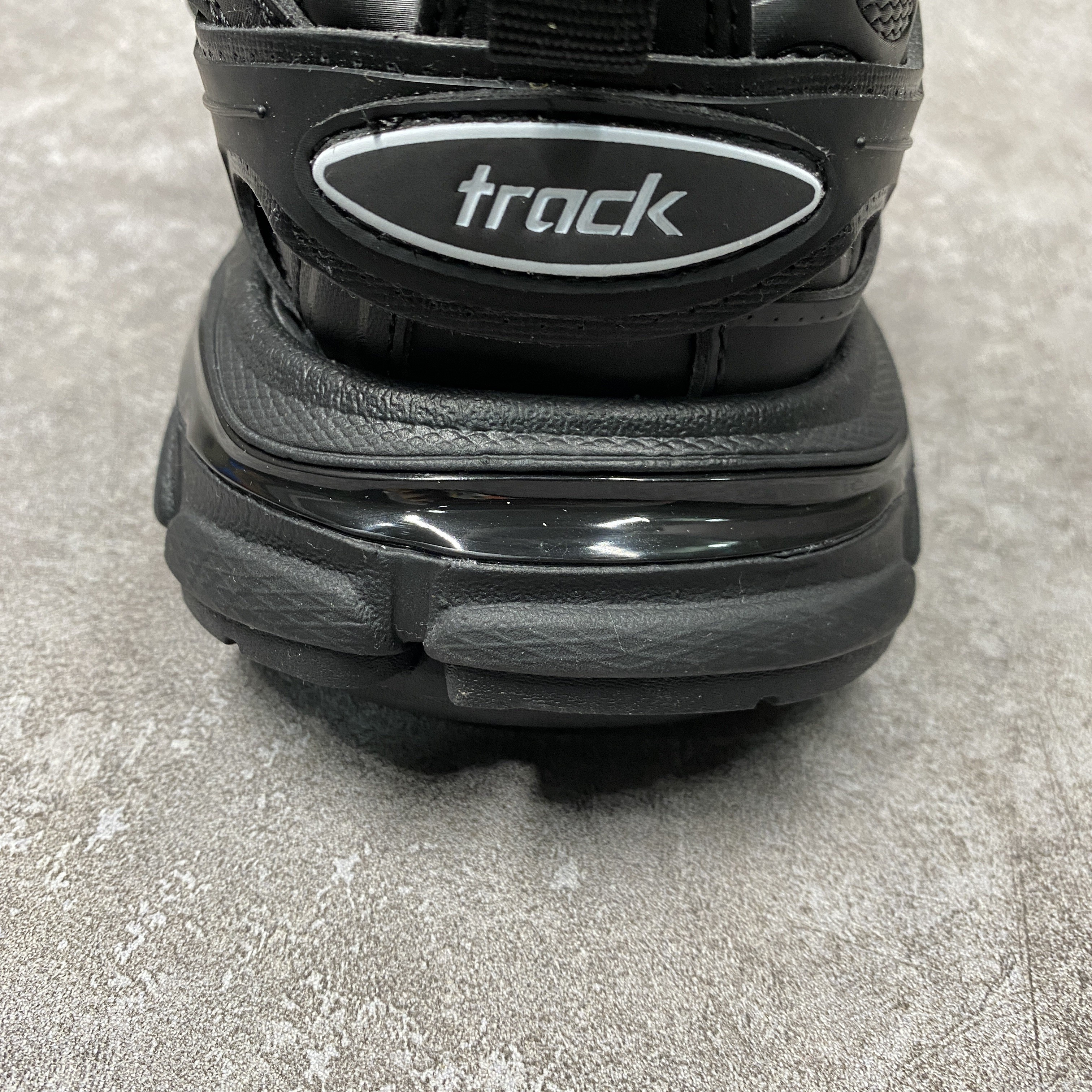 Balenciga Track Hike Black With Leather