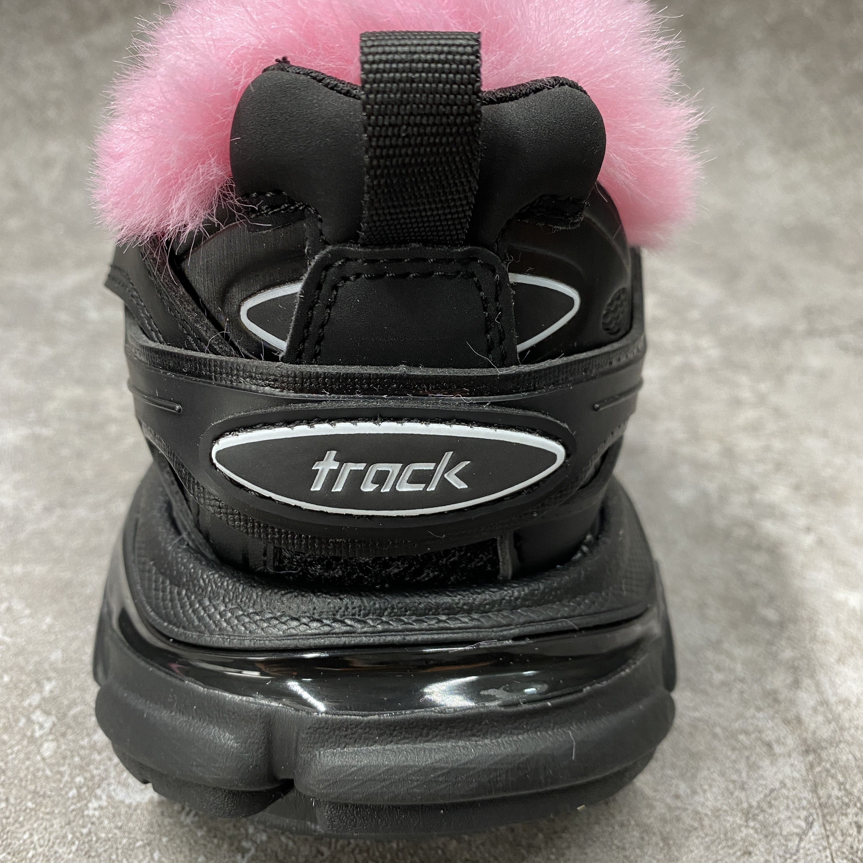 Balenciga Track Sneaker Pink Fur