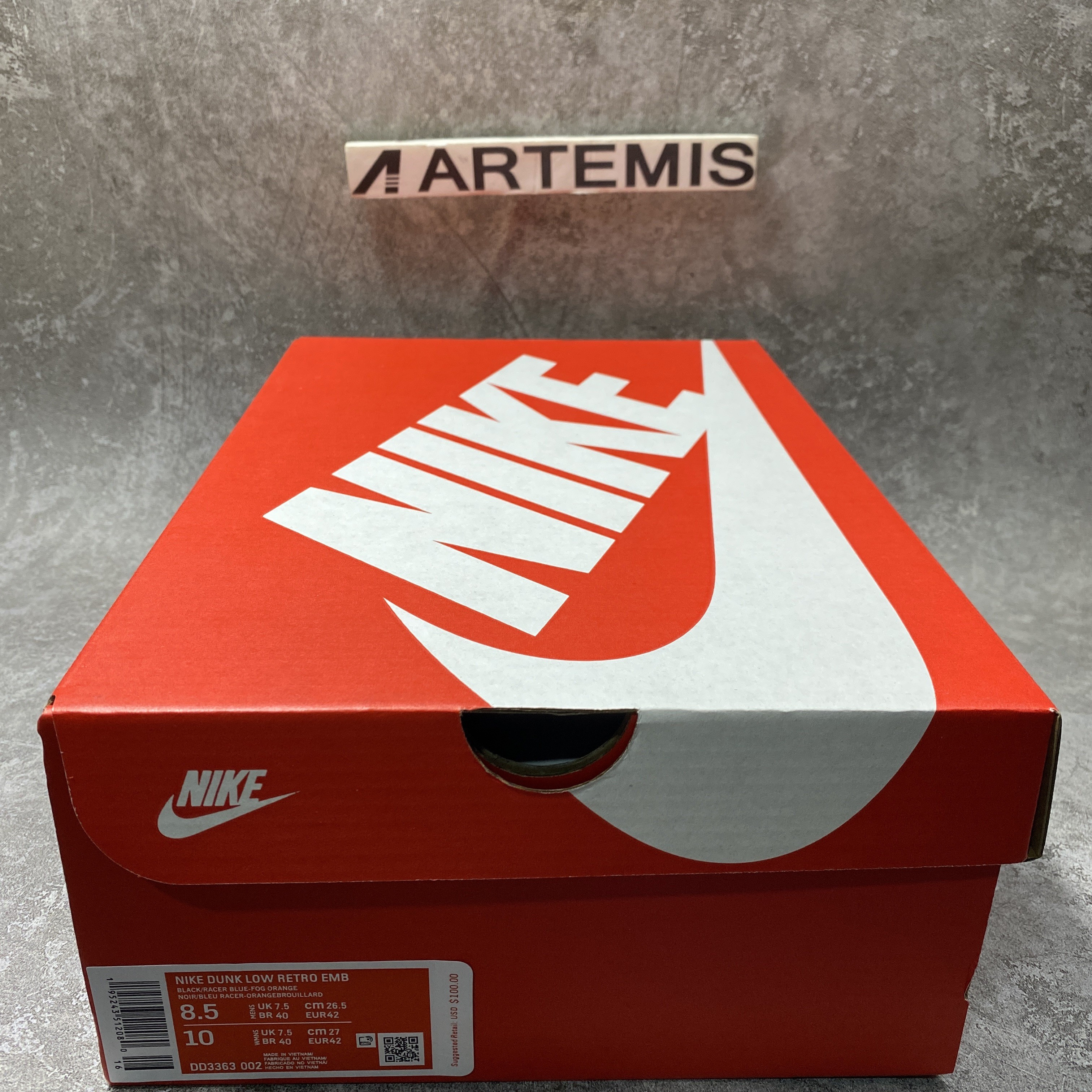 Nike Dunk Low EMB NBA 75th Anniversary Knicks