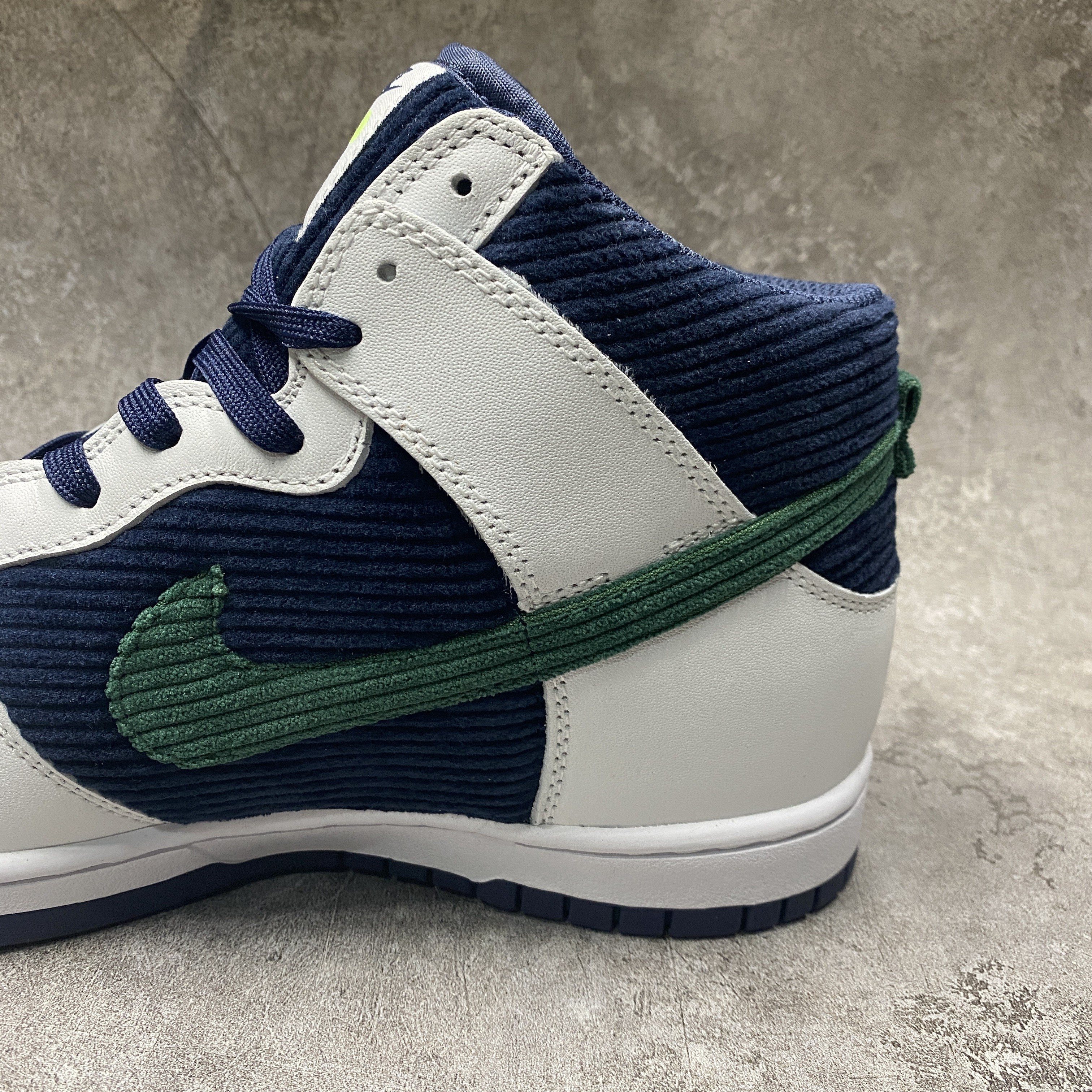 Nike Dunk High Sports Specialties White Navy