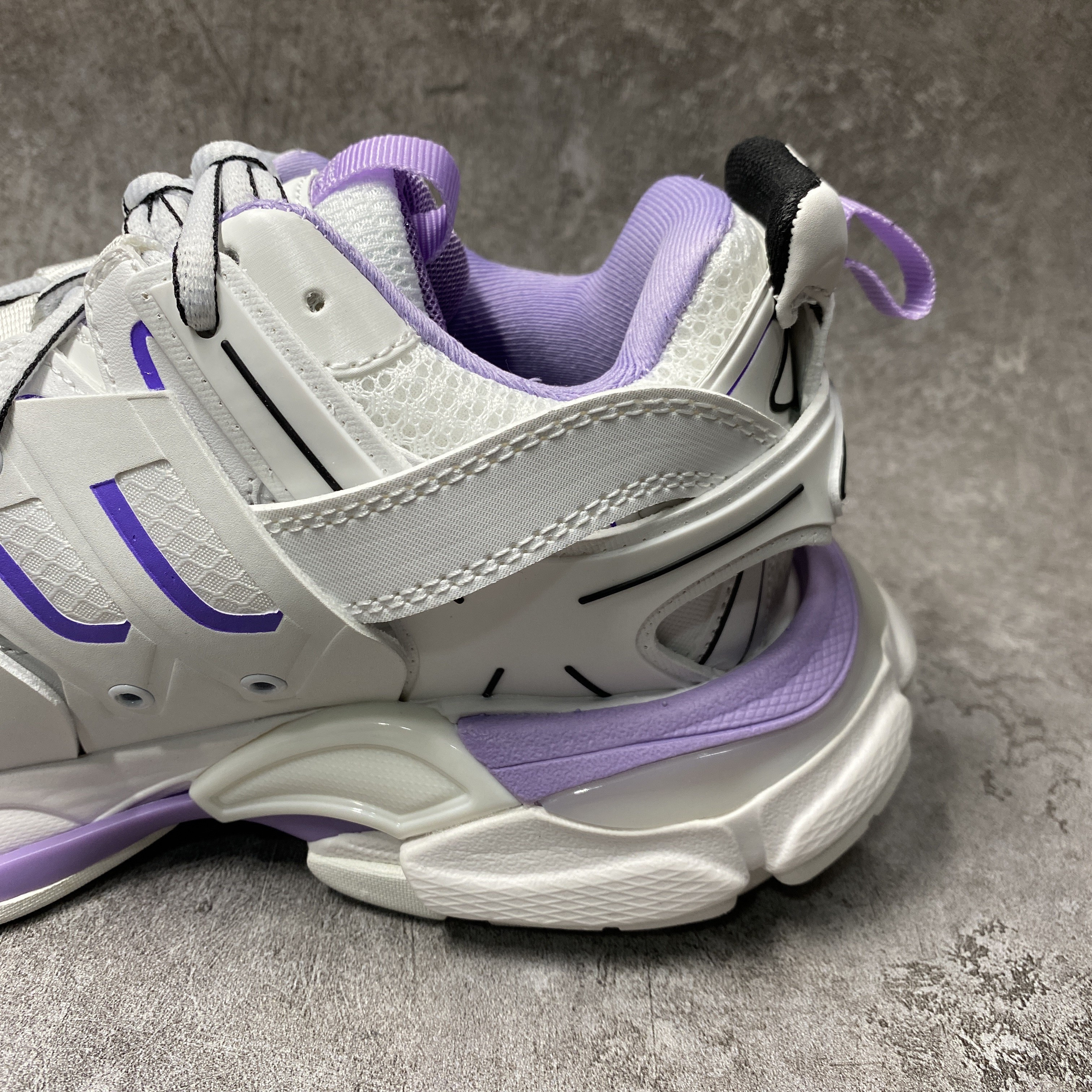 Balenciga Track Trainer Purple White
