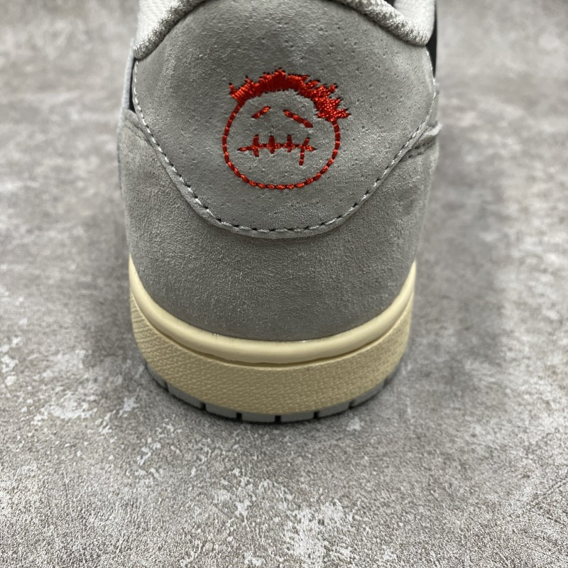 Travis Scott x Air Jordan 1 Low OG Grey Black