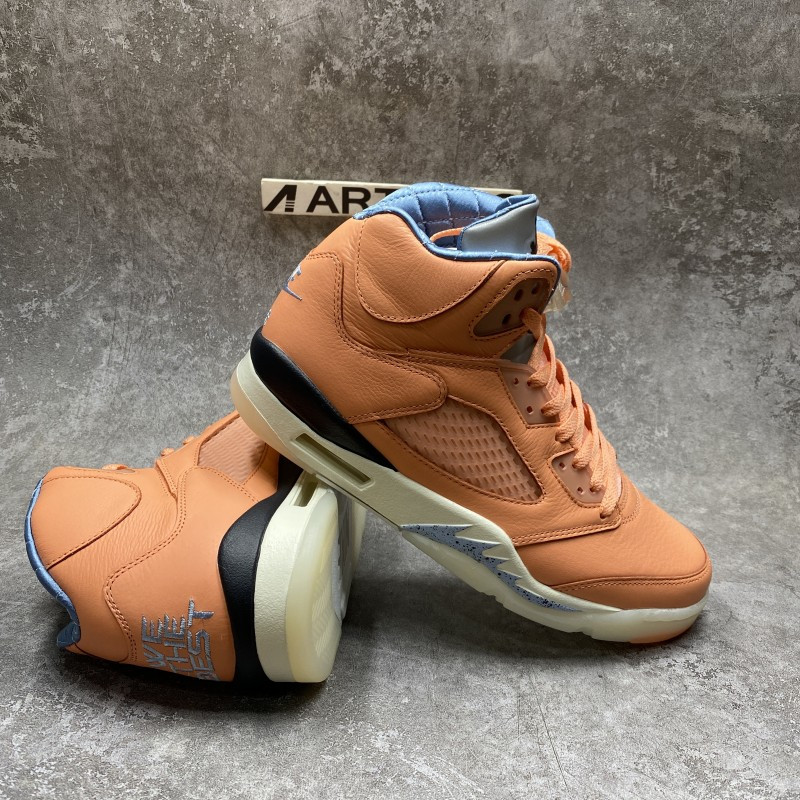 We The Best x Air Jordan 5 Crimson Bliss