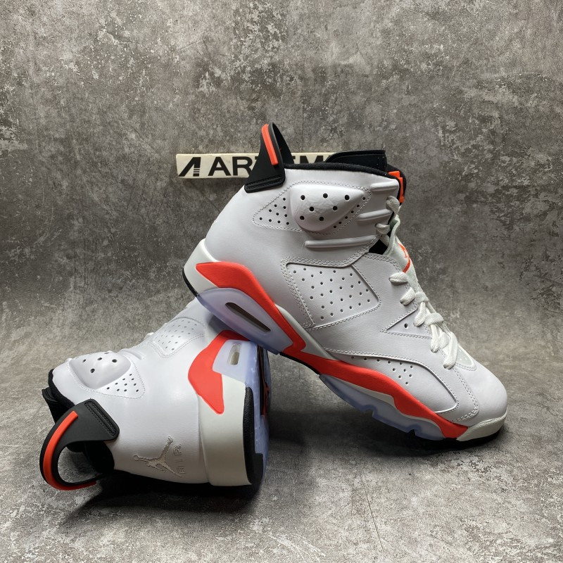 Air Jordan 6 Retro Infrared White