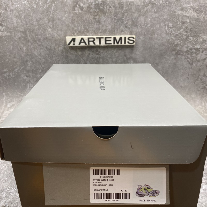 Balenciga Runner Grey Silver