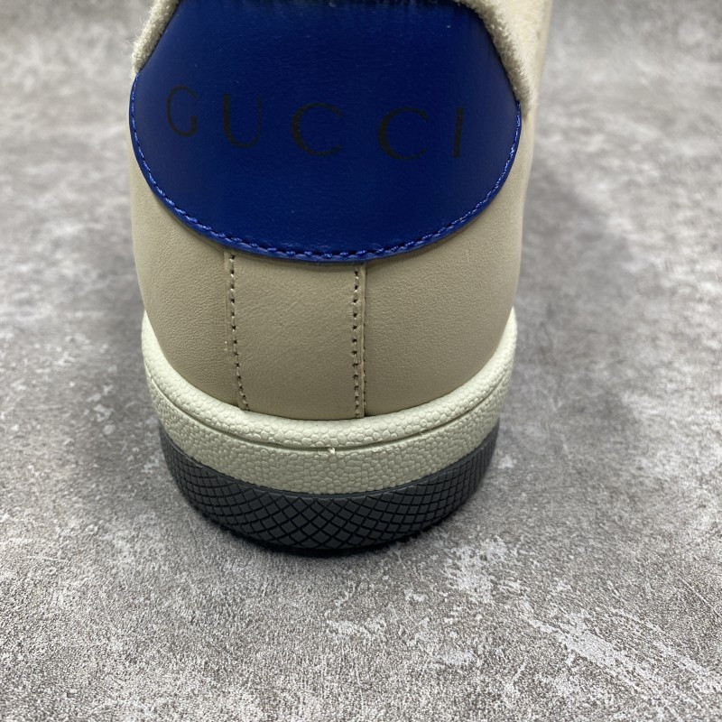 Screener Leather In Red and Blue