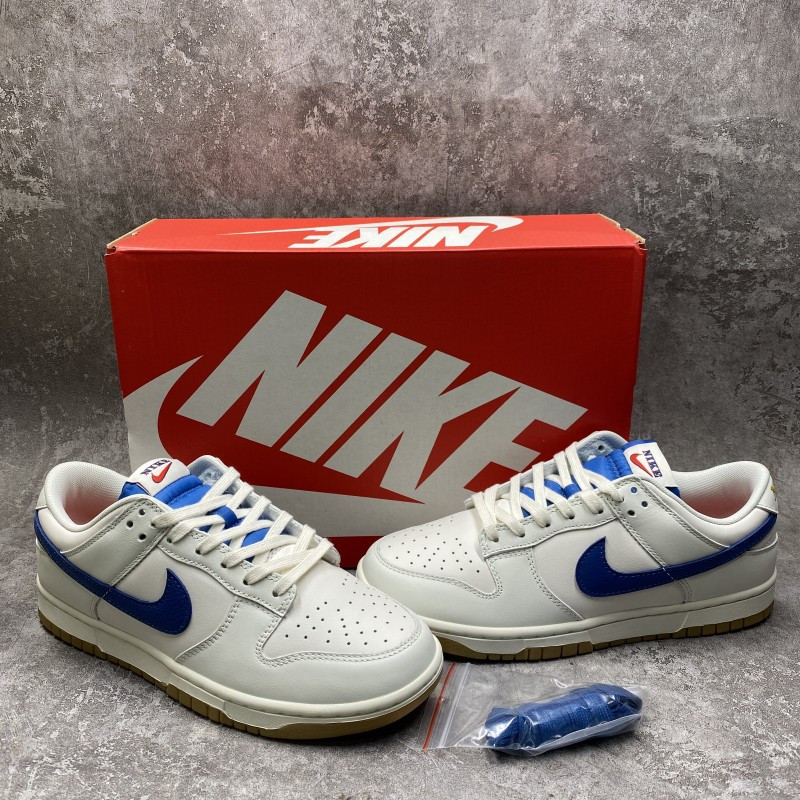 nike dunk low “sail blue” with gum botT0ms