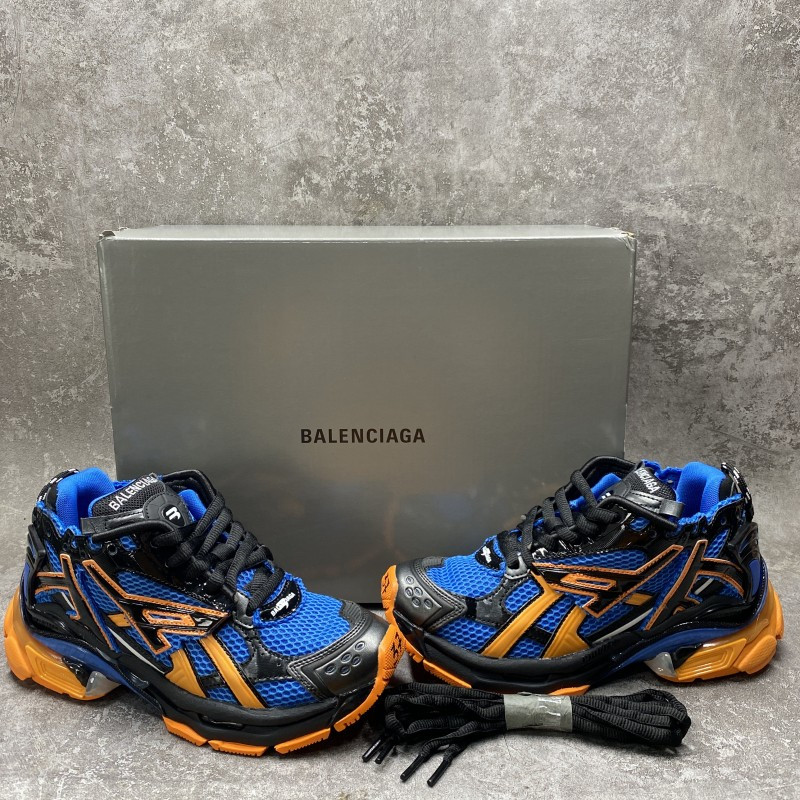 Balenciga Runner Sneaker Blue Multi