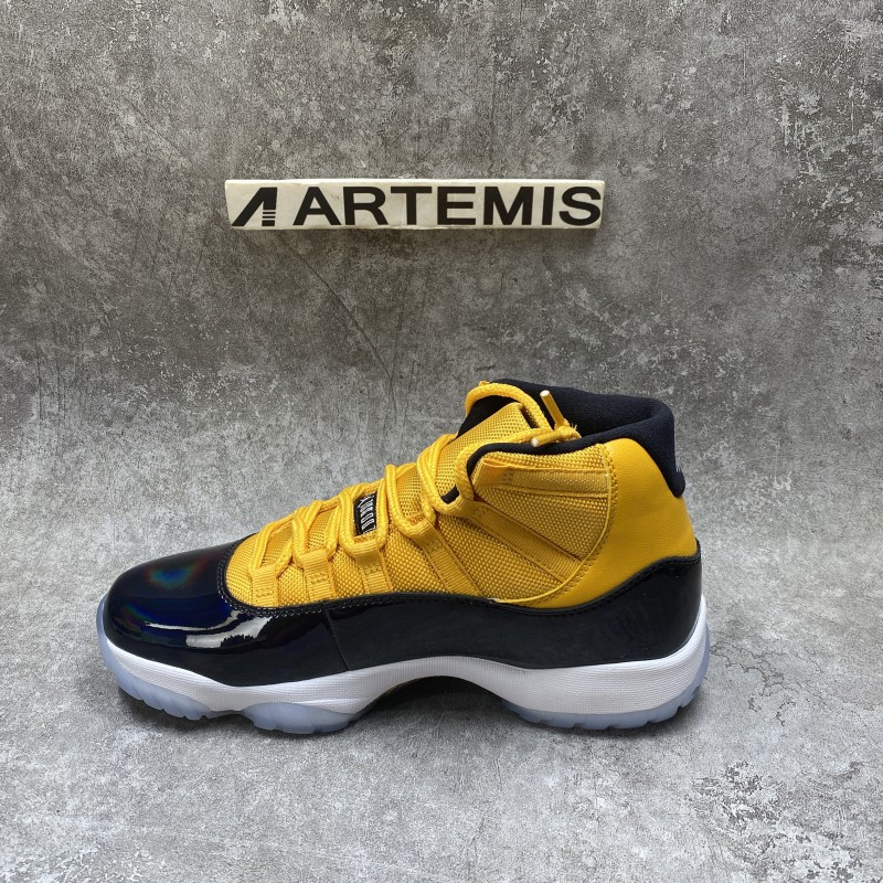 Air Jordan 11 Retro Black Yellow