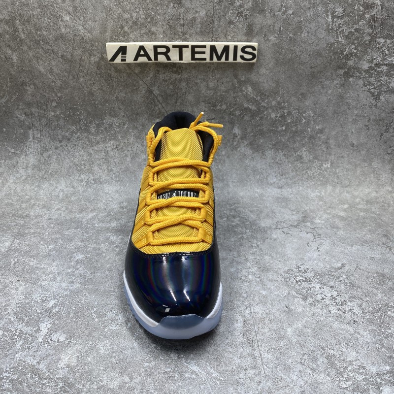 Air Jordan 11 Retro Black Yellow