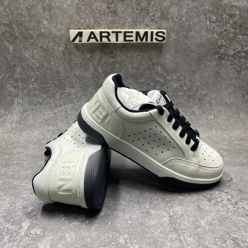 Ch*el 22p trainer white black