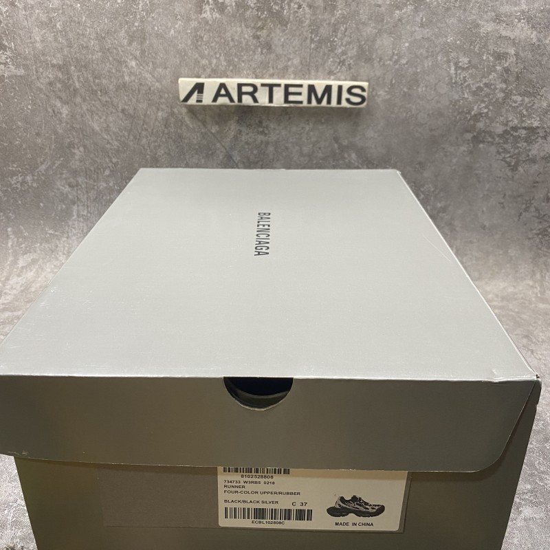 Balenciga 3XL SNEAKERS in Black Silver