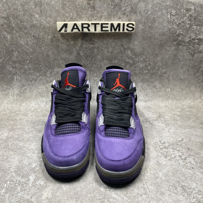 Air Jordan 4 Retro Travis Scott Purple(Friends and Family)