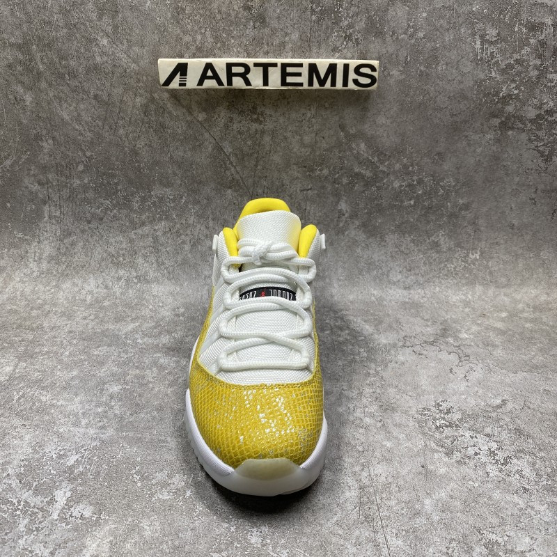 Air Jordan 11 Retro Low Tour Yellow Snakeskin