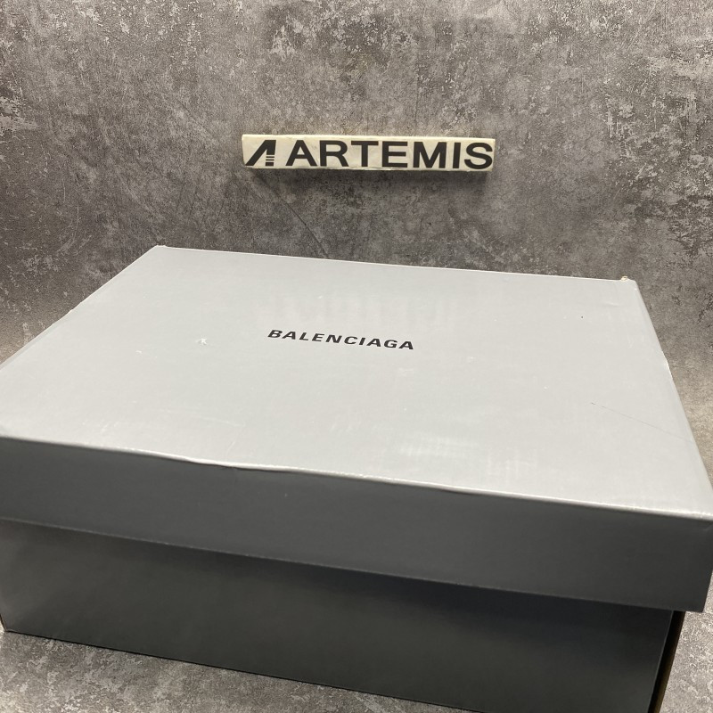 Ba*len*cia*ga 3xl mule sneakers in silver