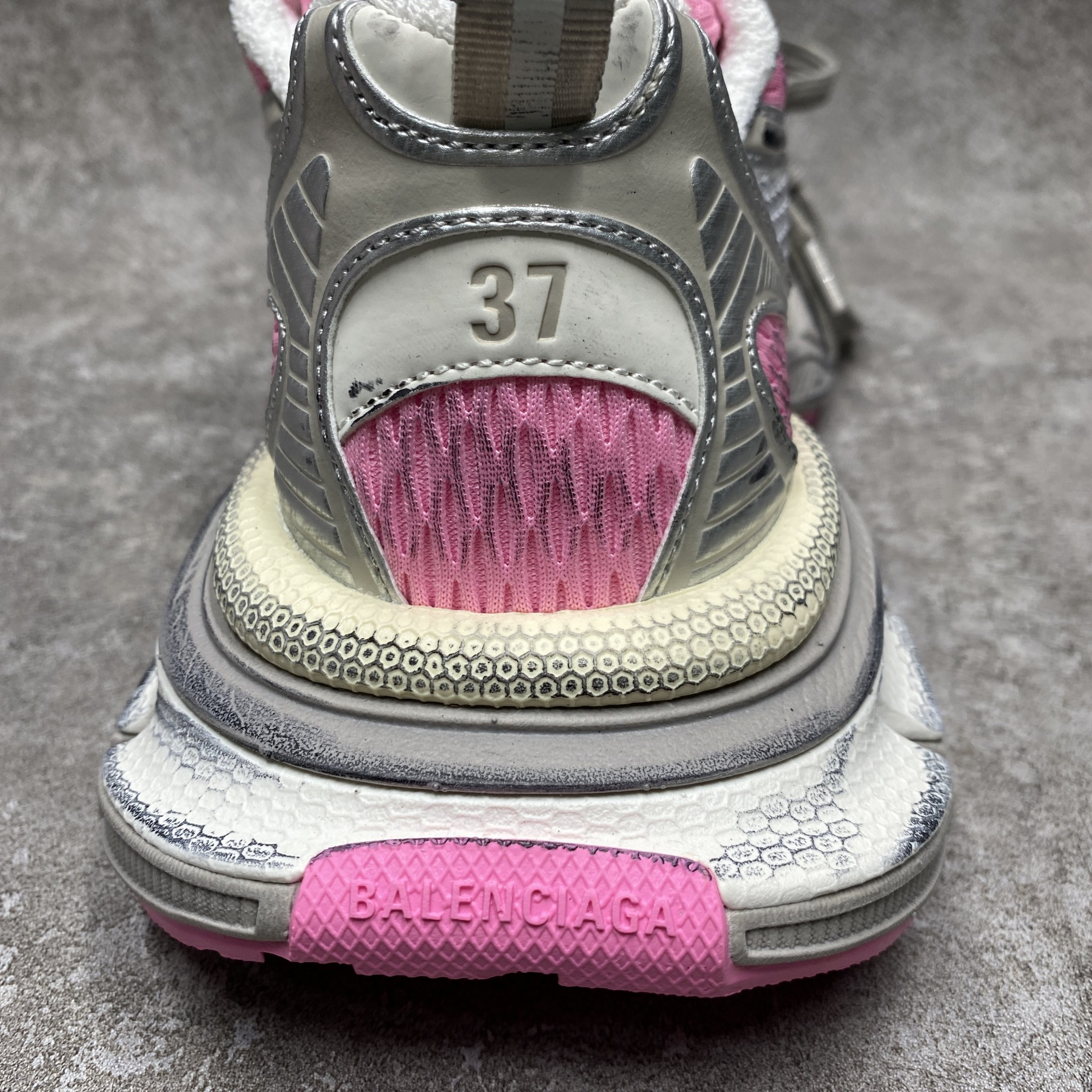Balenciga 3XL Sneaker in Grey Pink