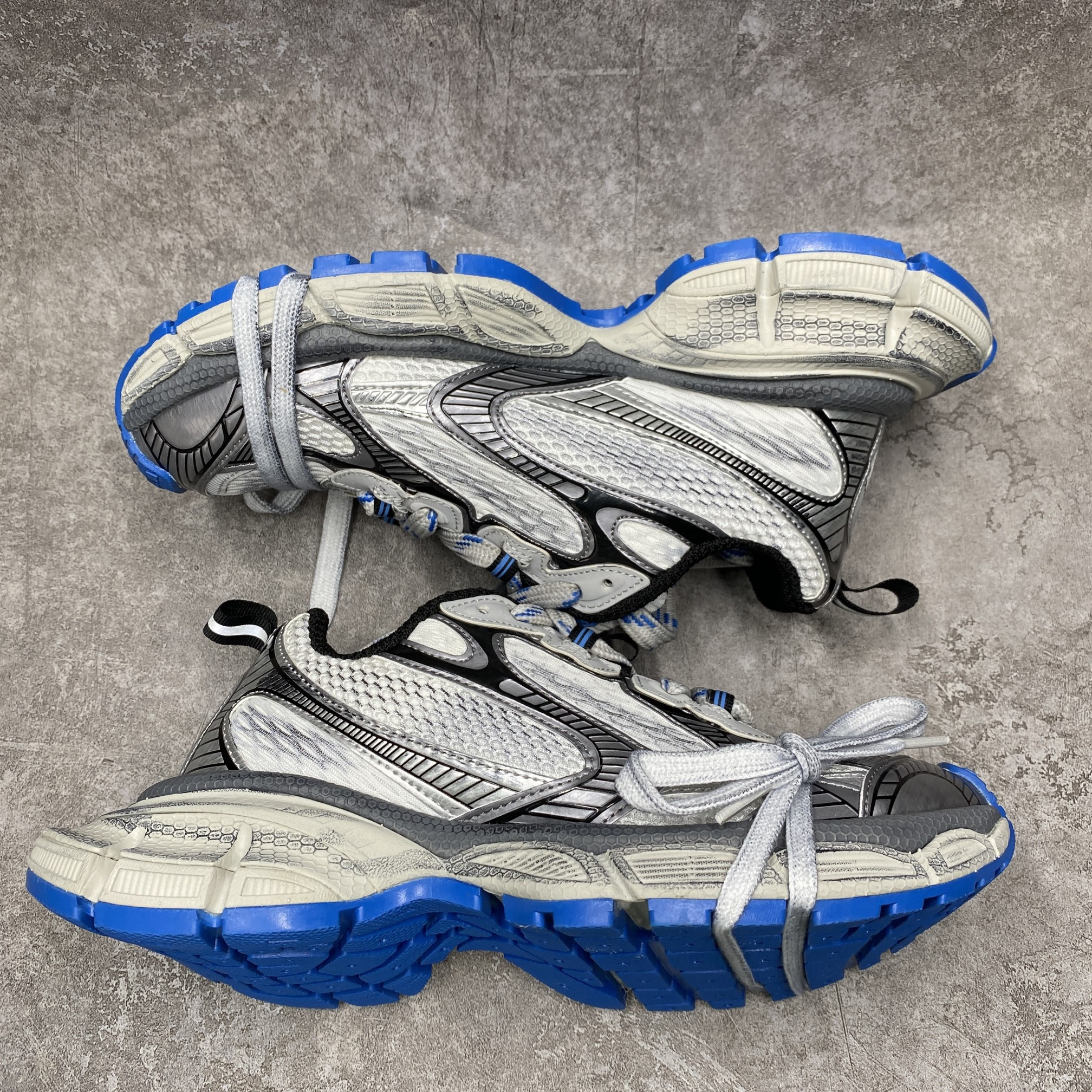 Balenciga 3XL Sneaker White Blue