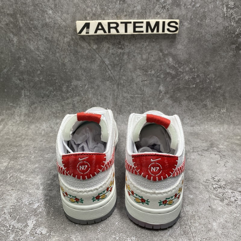 Nike SB Dunk Low Decon N7 Opti Yellow University Red