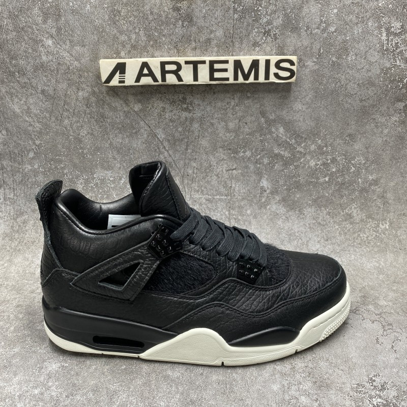 Air Jordan 4 Retro Pony Hair Black