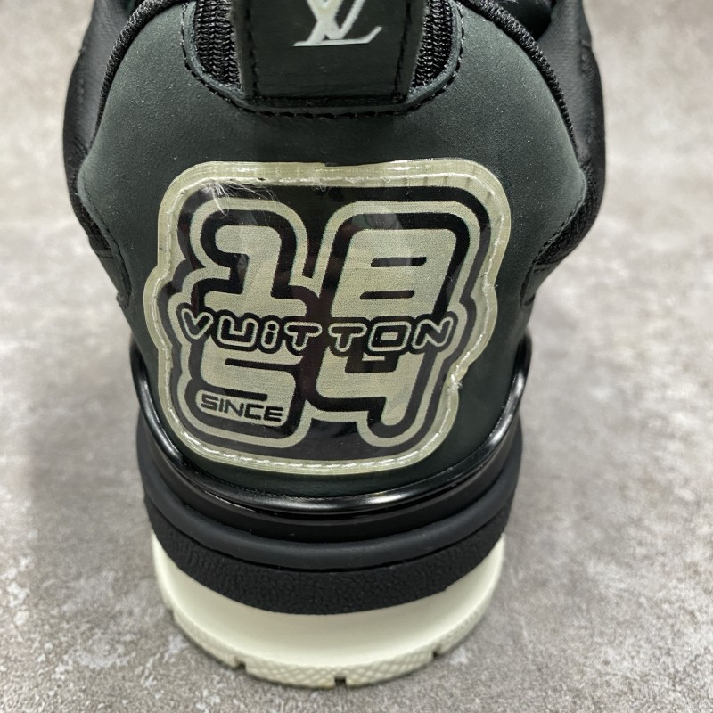 LV Skate Sneaker Black White