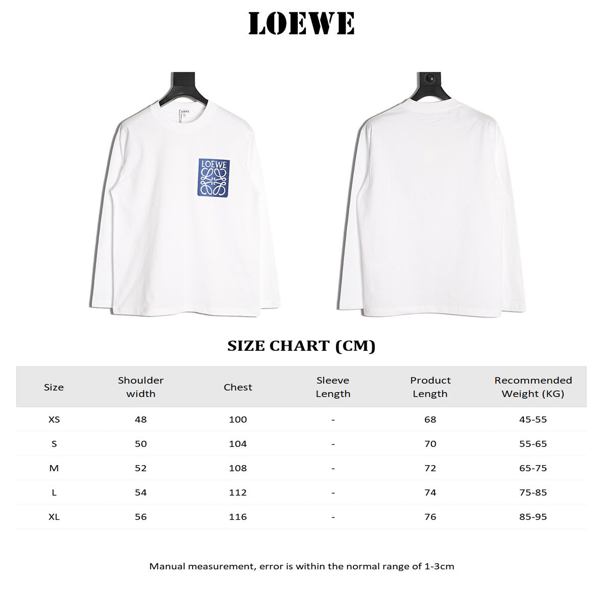 L0ew* long-sleeved t-shirt