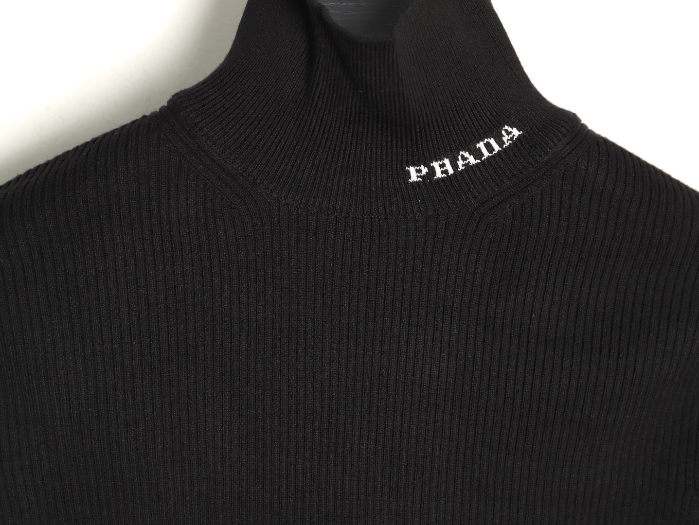 Pra*a 22fw high collar base knitting sweaters