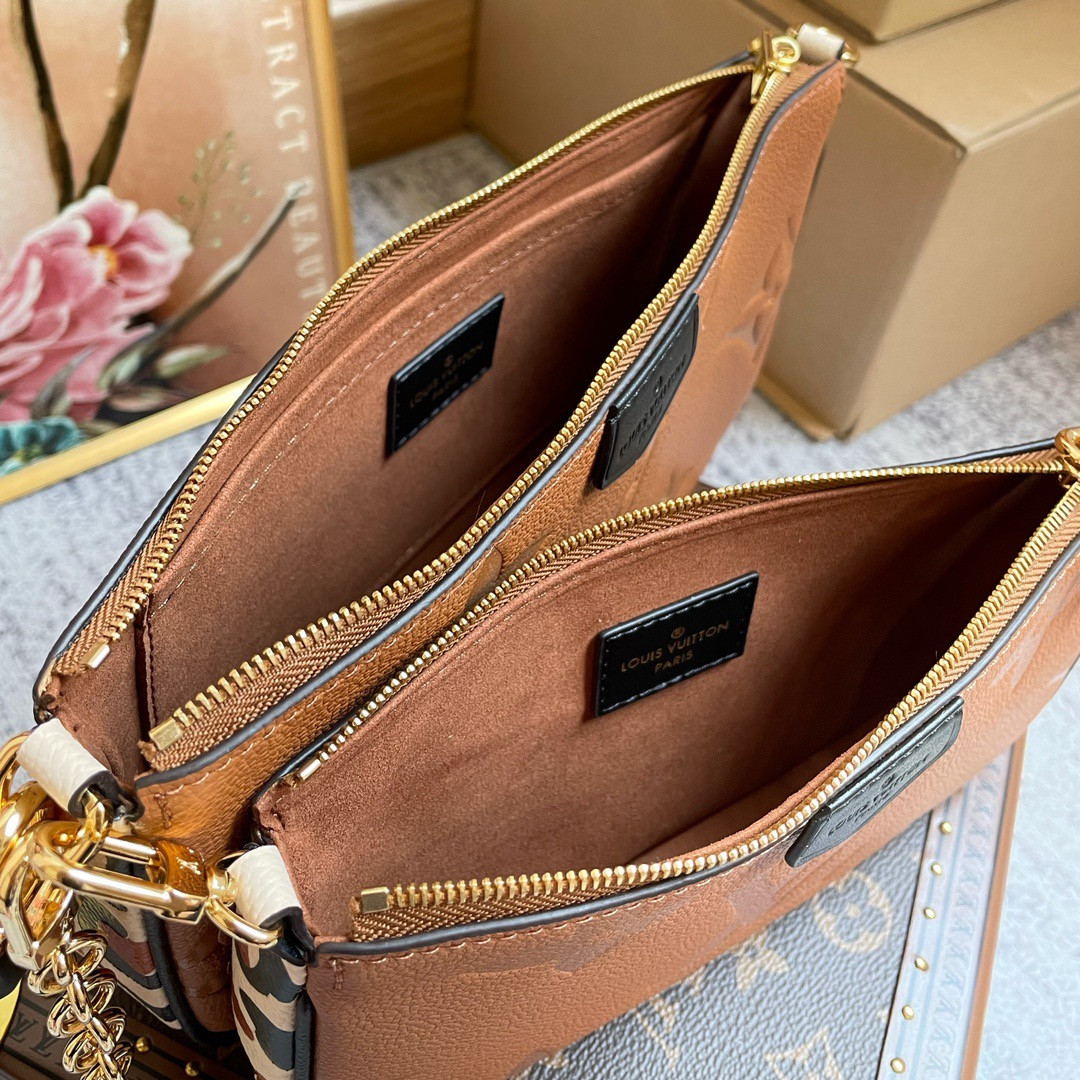 LV MULTI POCHETTE ACCESSOIRES M45839 9.4 x 5.3 x 1.6 inches