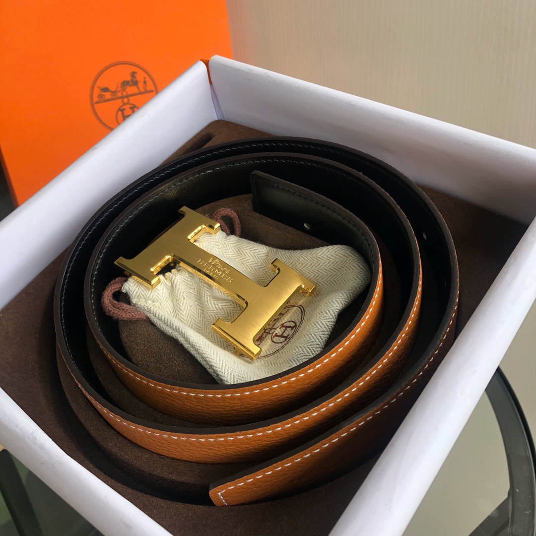 H**mes men belt