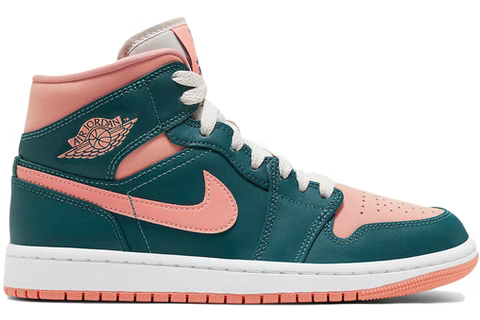 Air Jordan 1 Mid Dark Teal Green