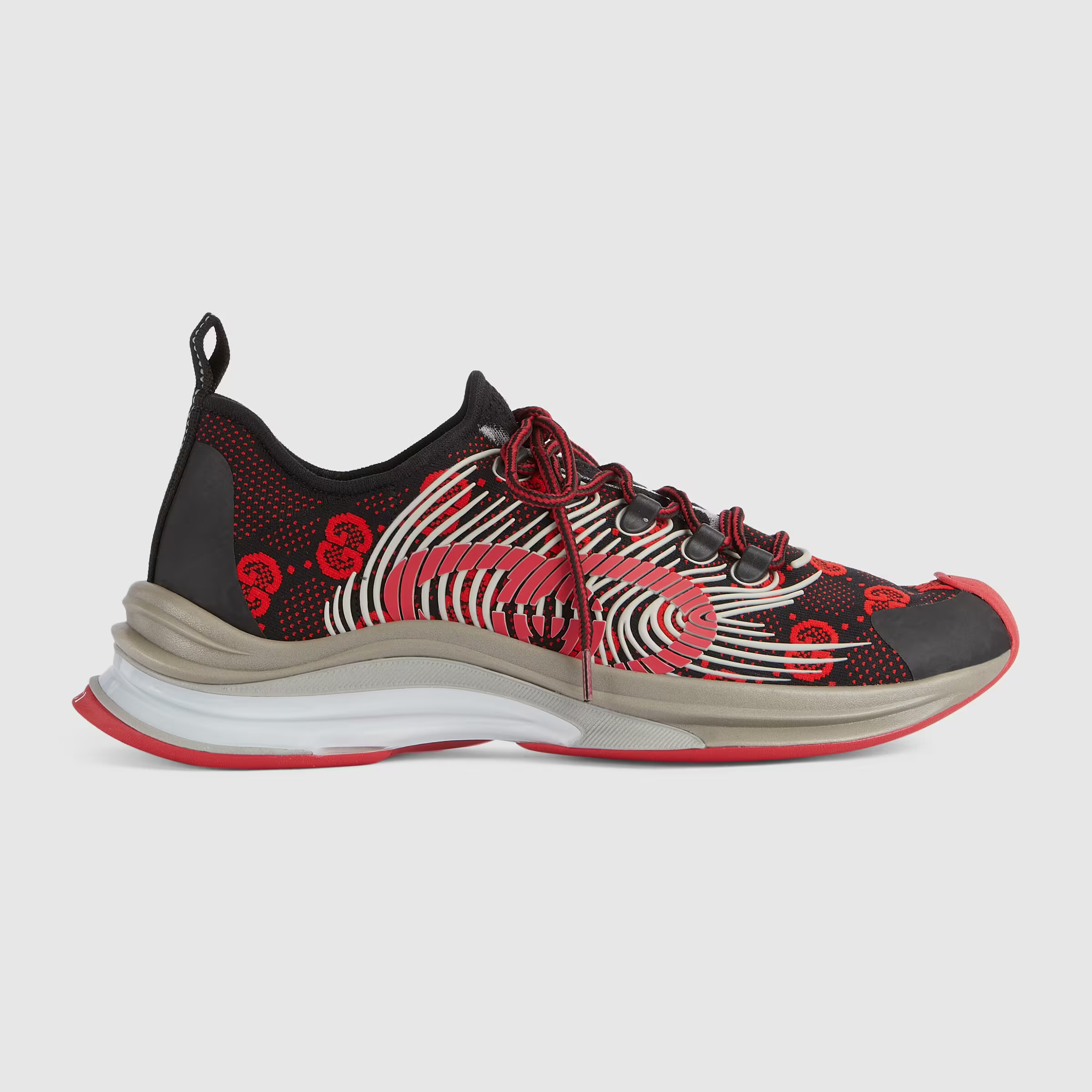 GC Run Sneaker 'Black Red'