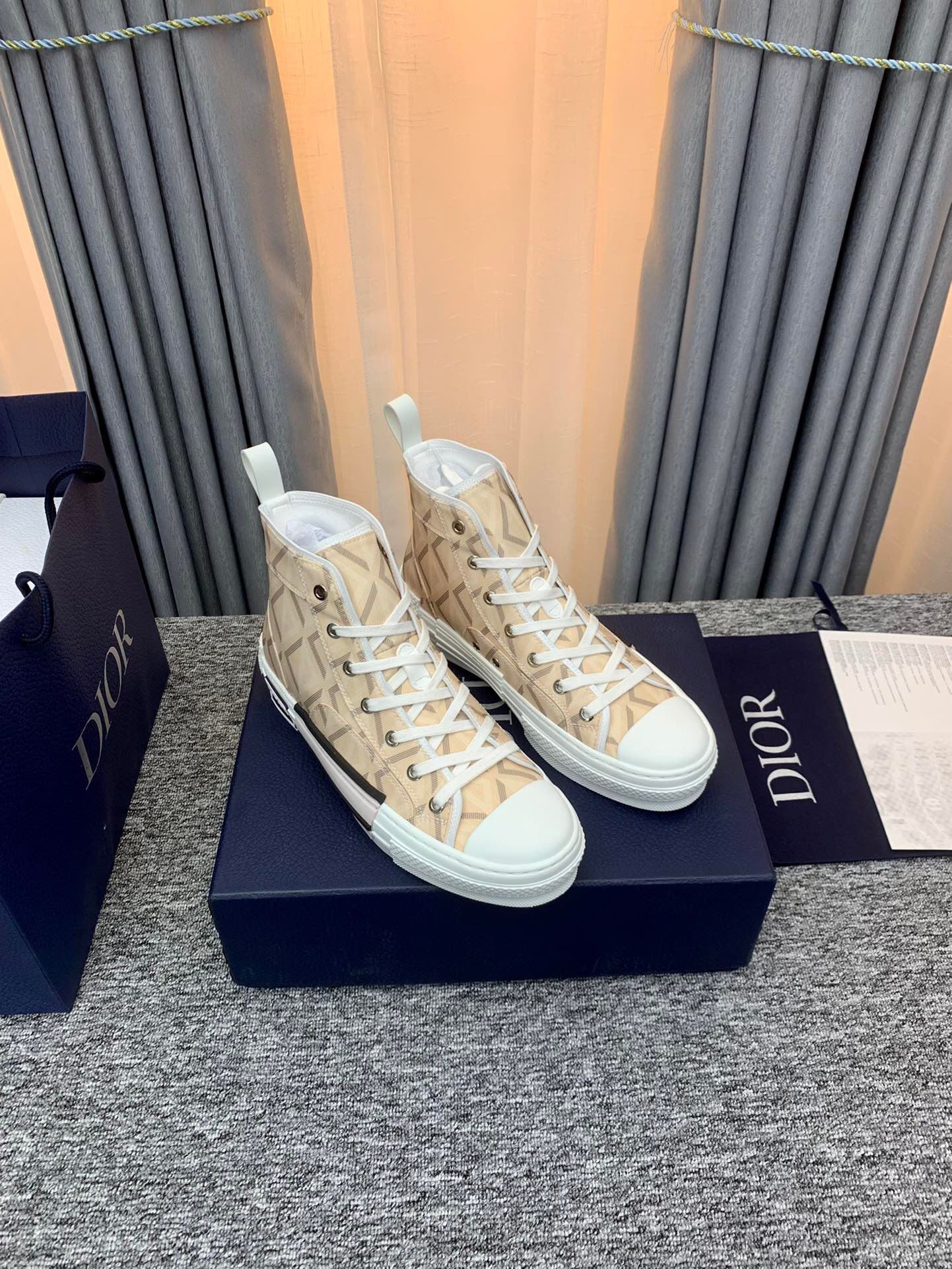 d*or b23 high top natural cd Di*m*nd