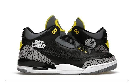 Air Jordan 3 Retro Oregon Ducks Pit Crew Black